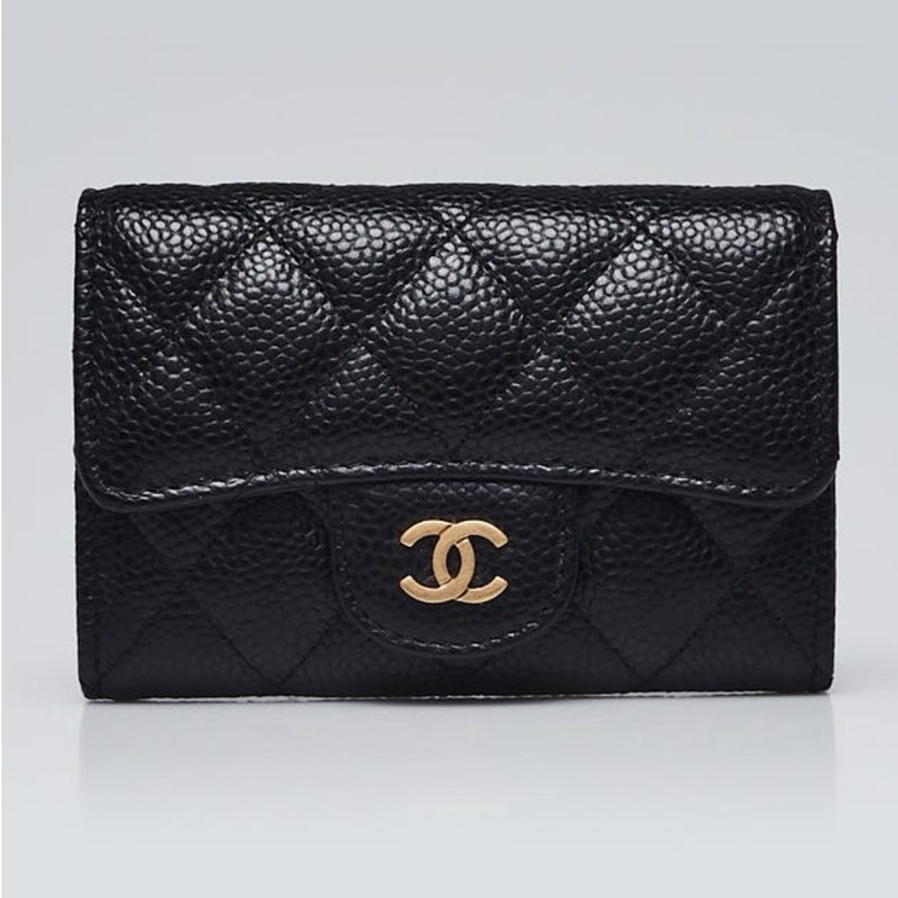 [NEW] Chanel Classic CC Caviar Leather Wallet (100% Authentic)